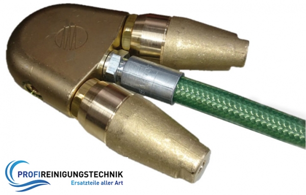 Flunder Düsenträger für 2 ST-357 Rotordüsen